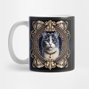 Victorian Kitty Portrait Mug